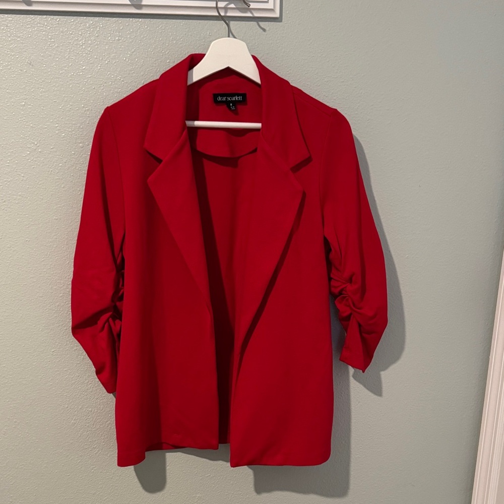 Scarlett Women's Vibrant Red Blazer